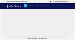 Desktop Screenshot of millanautica.com